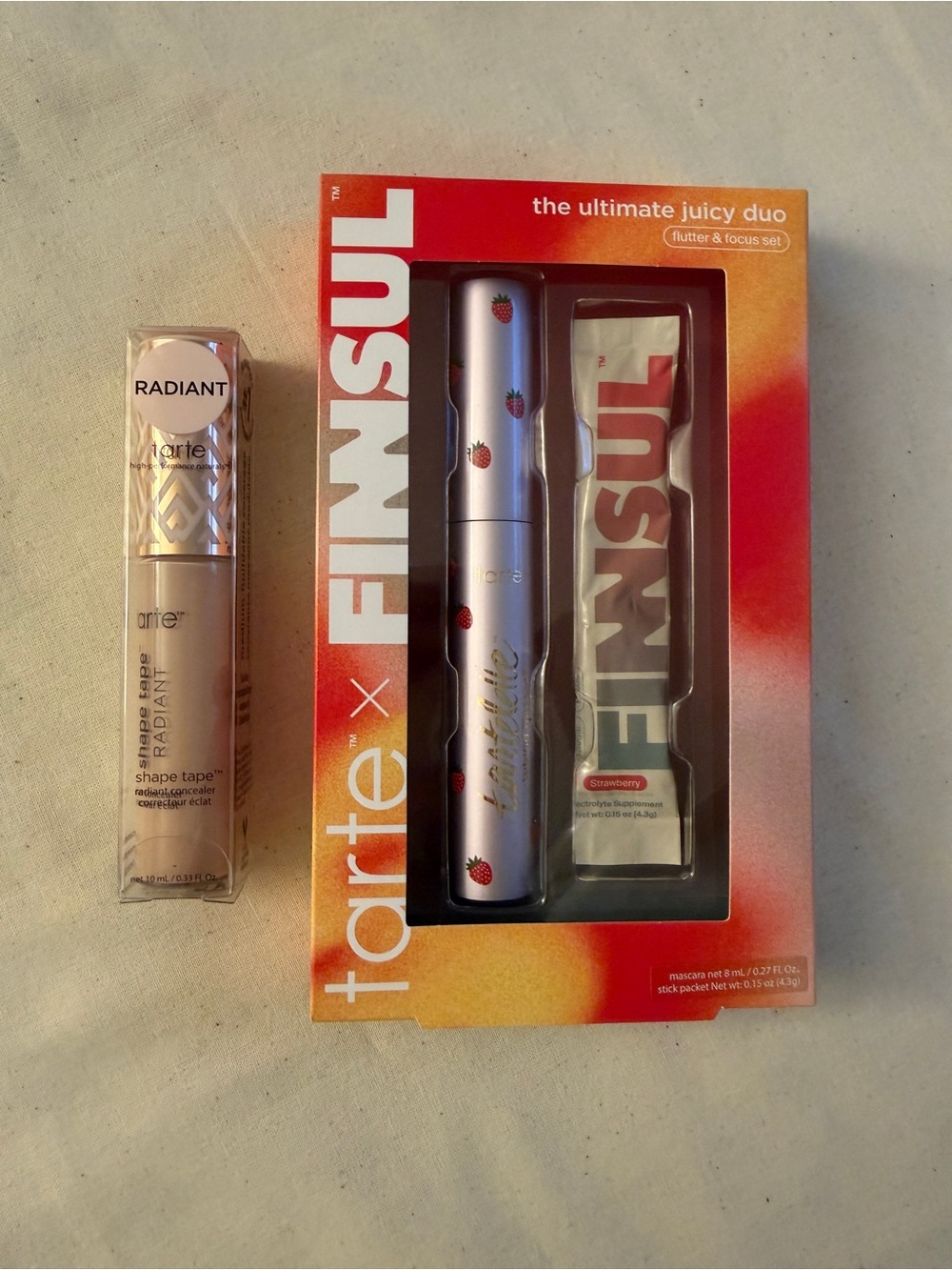 Tarte Tartelette mascara and Shape Tape Concealer Bundle